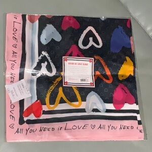 Colorful Heart Scarf